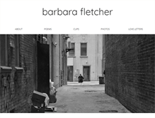 Tablet Screenshot of barbarafletcher.com